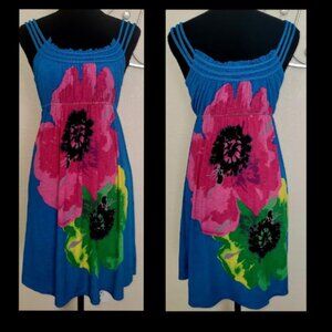 Medium Moa Moa Hawaiian Tropical Dress